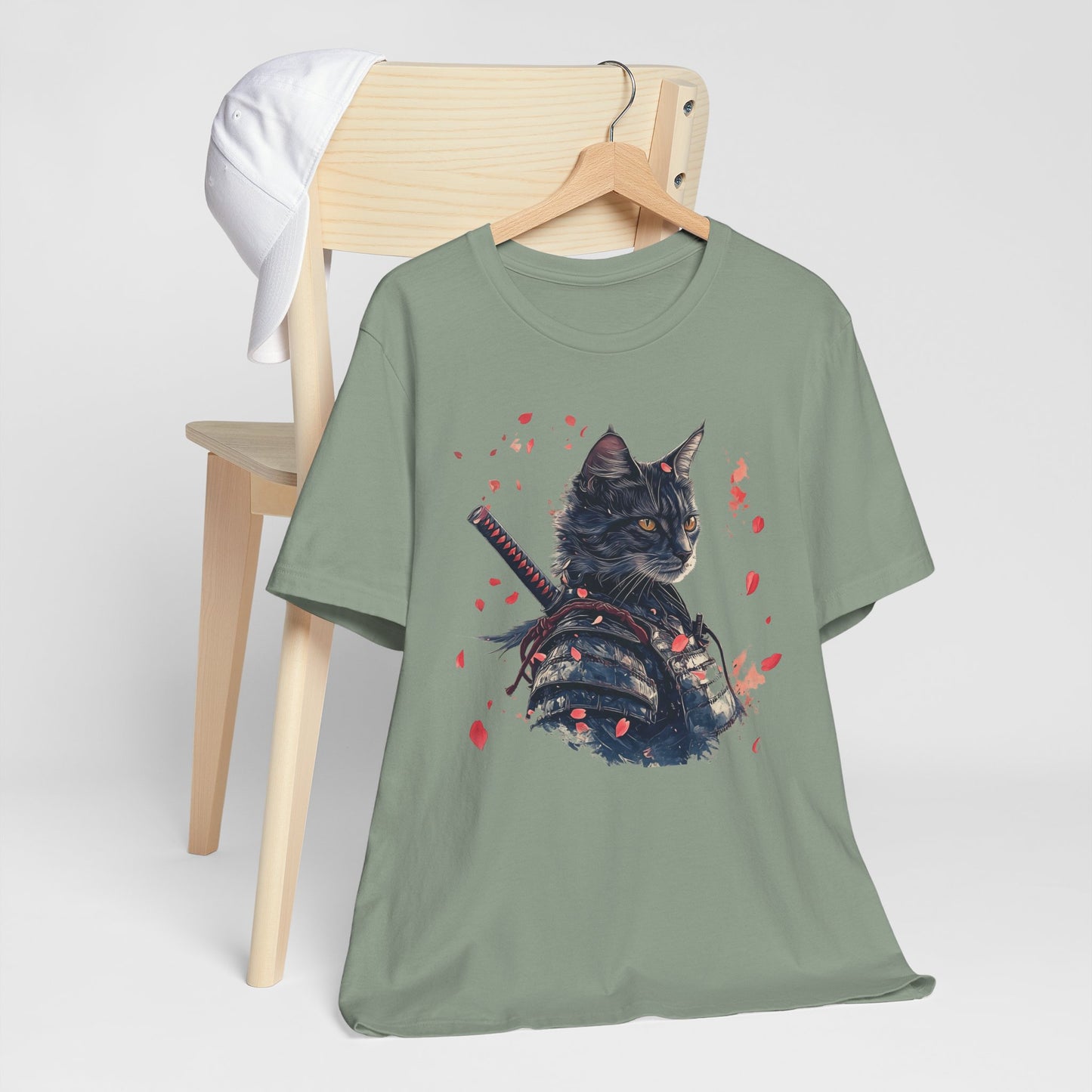 Samurai Cat Warrior Tee - Unisex