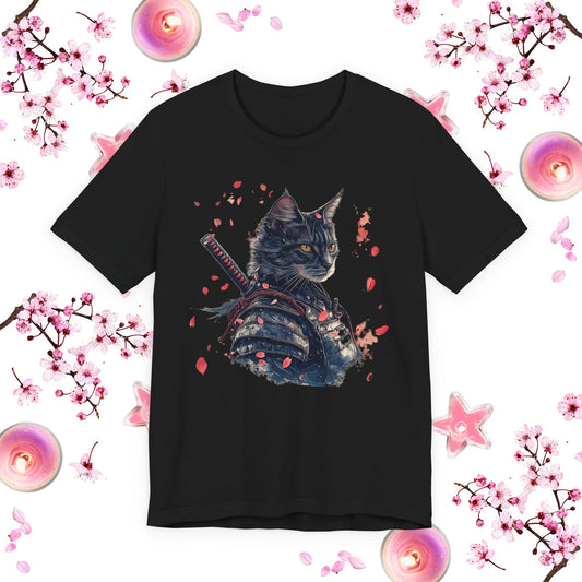 Samurai Cat Warrior Tee - Unisex