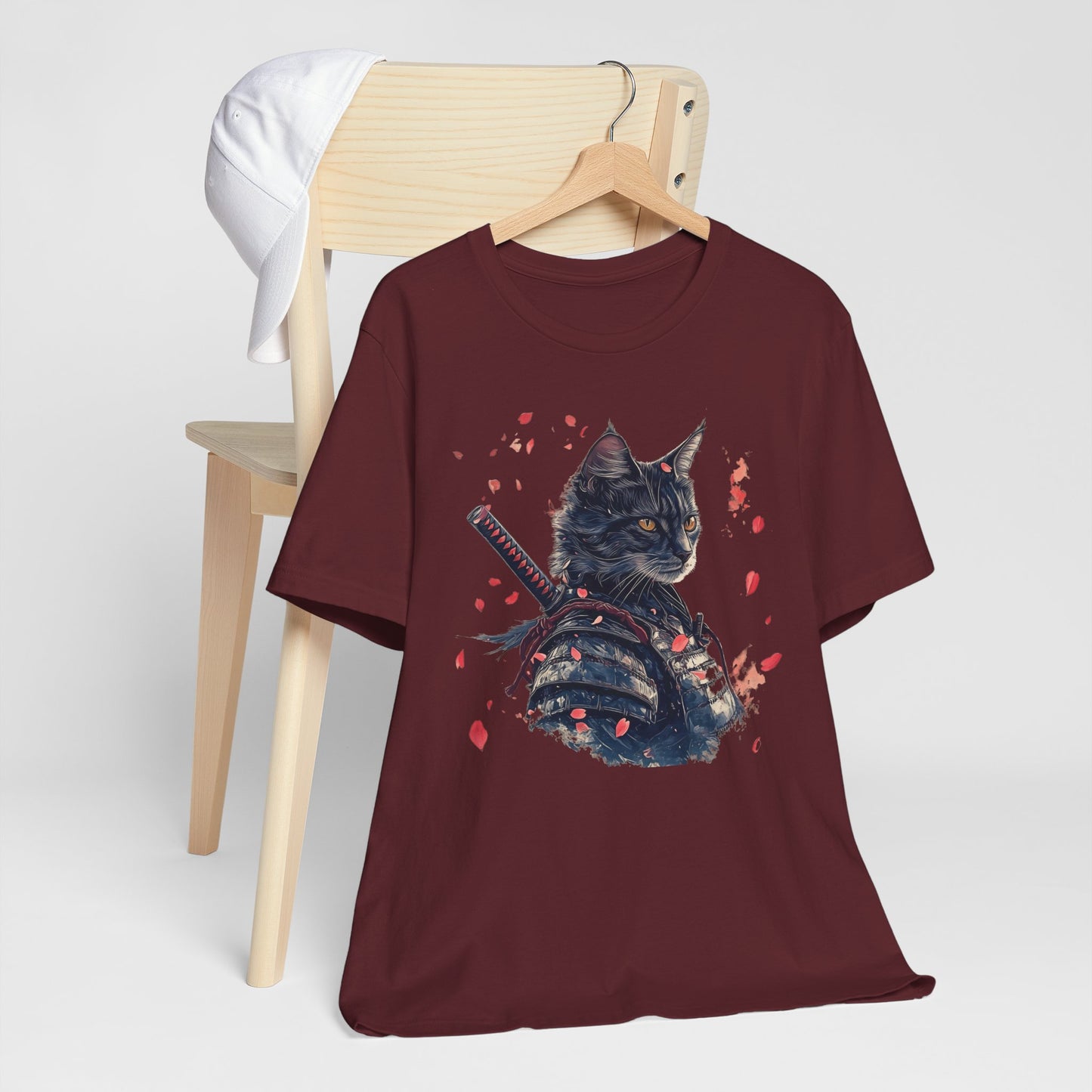 Samurai Cat Warrior Tee - Unisex