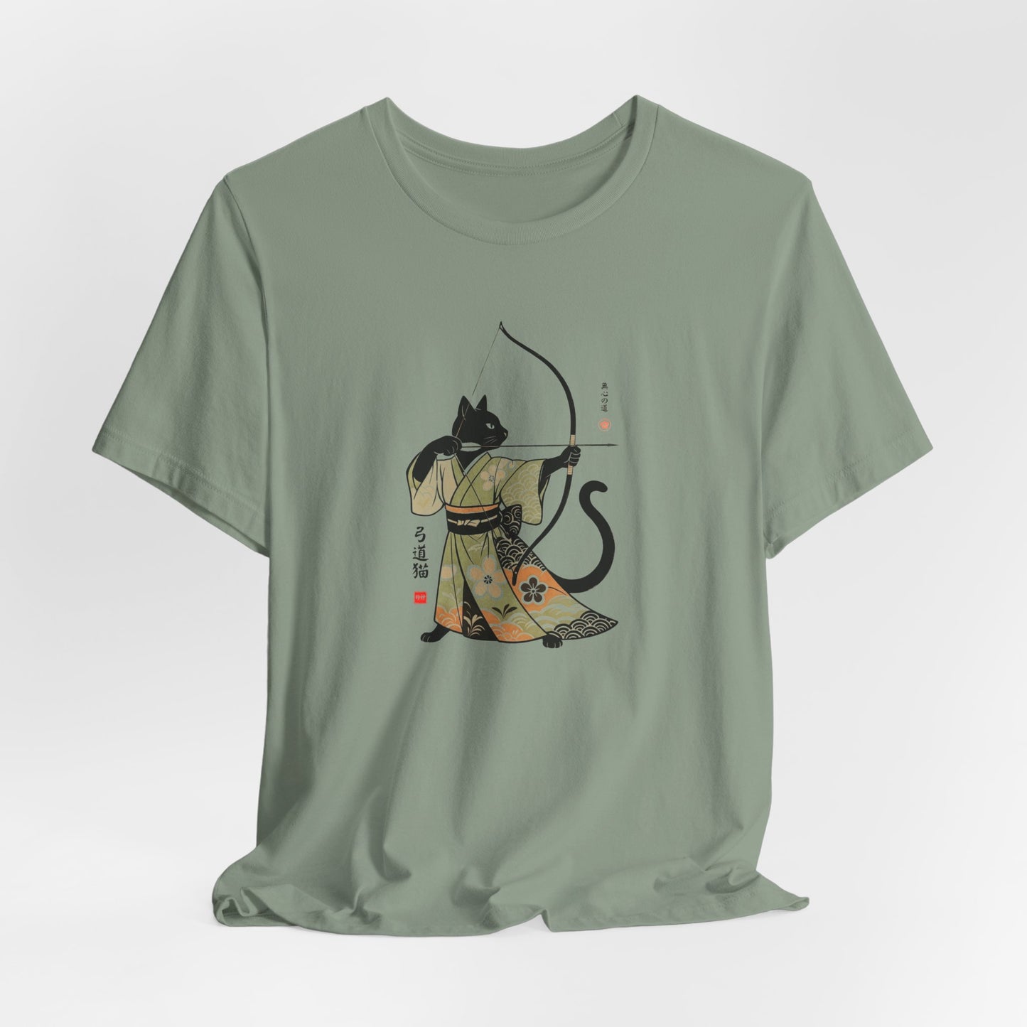 Kyudo Cat Archer T-Shirt