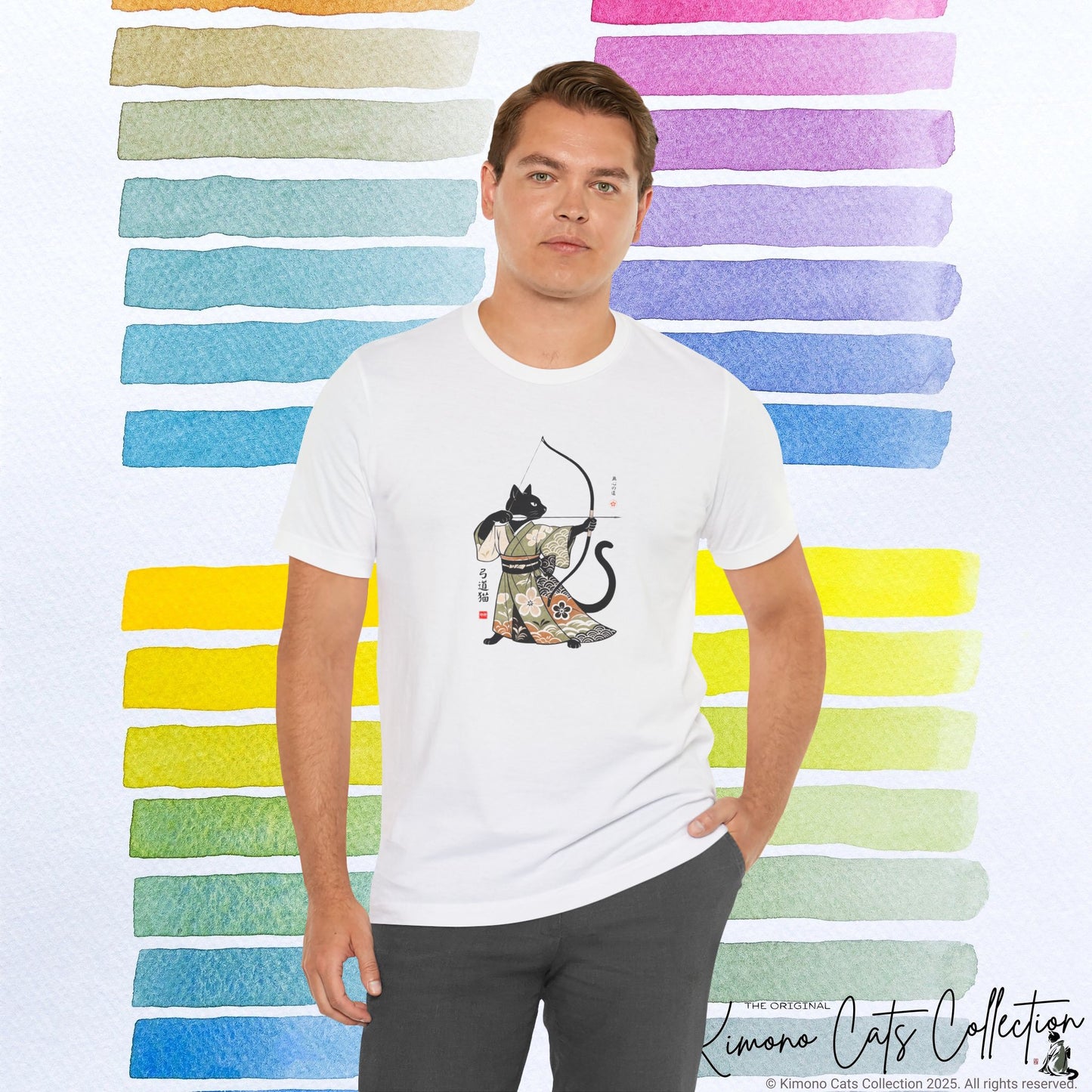Kyudo Cat Archer T-Shirt