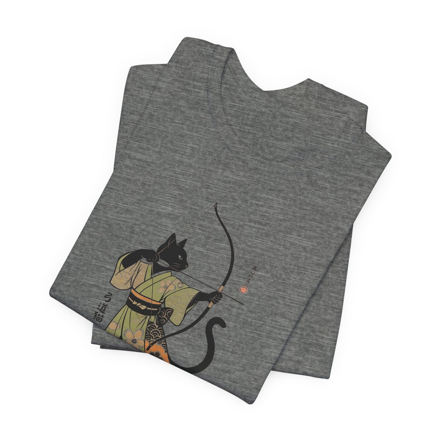 Kyudo Cat Archer T-Shirt