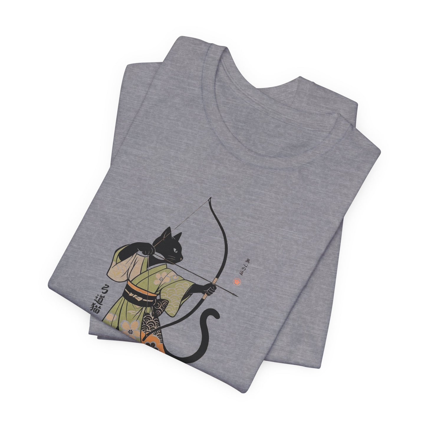 Kyudo Cat Archer T-Shirt