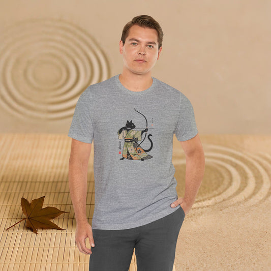 Kyudo Cat Archer T-Shirt