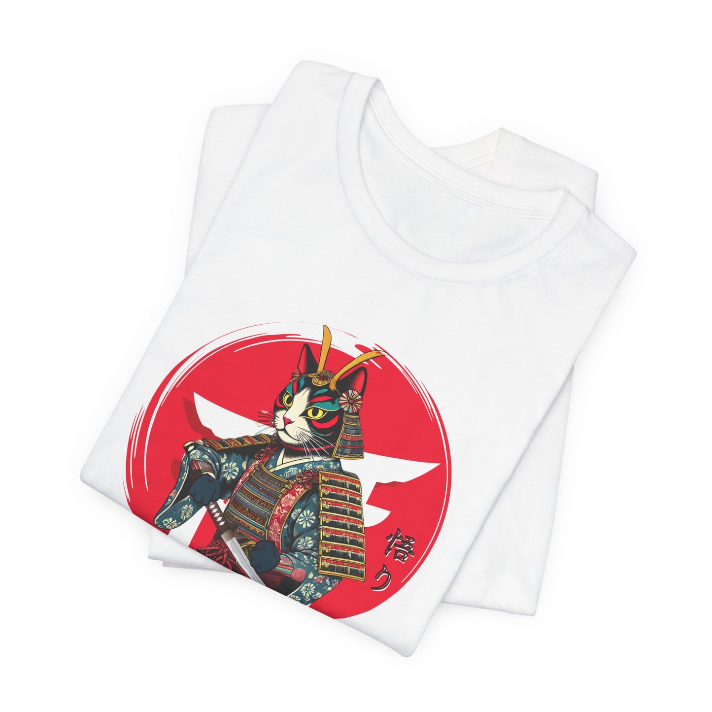 Samurai Cat Warrior Tee, Unisex