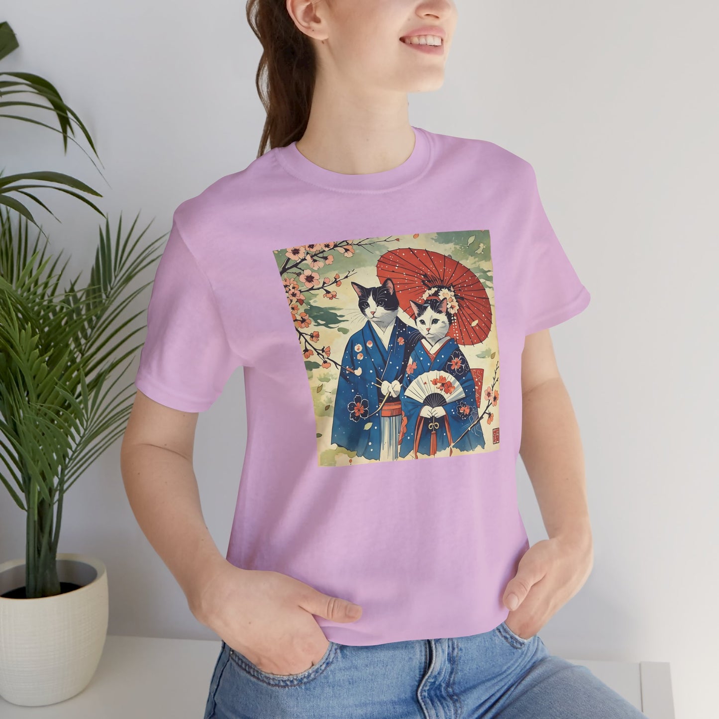 🌸 Eternal Elegance – 不朽の美 | Kimono Cats Sakura T-Shirt