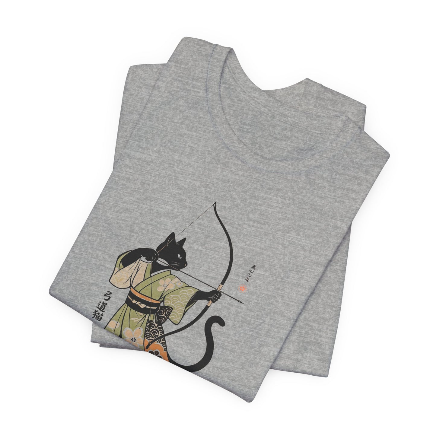 Kyudo Cat Archer T-Shirt