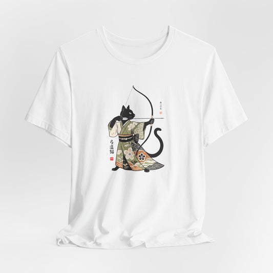 Kyudo Cat Archer T-Shirt