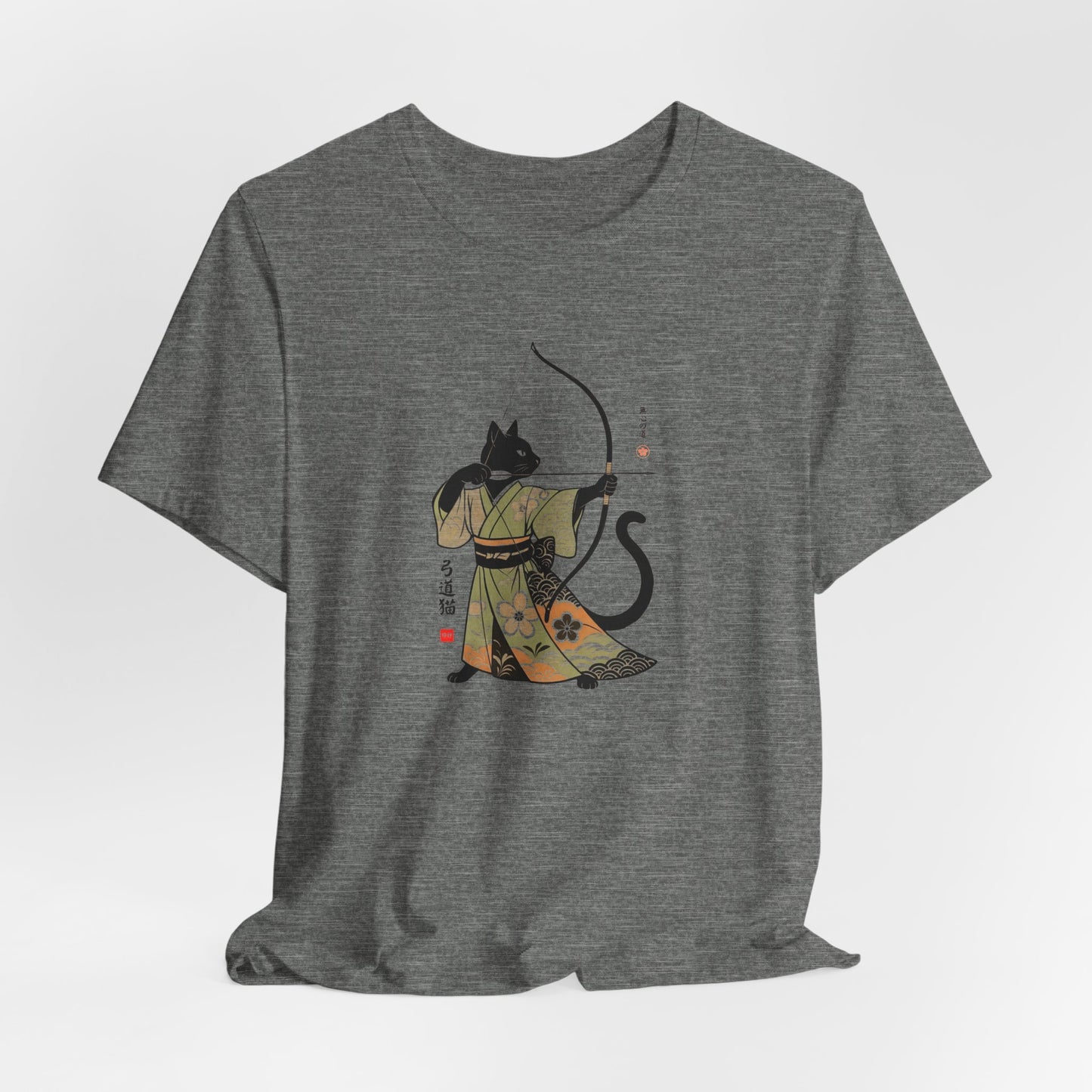 Kyudo Cat Archer T-Shirt