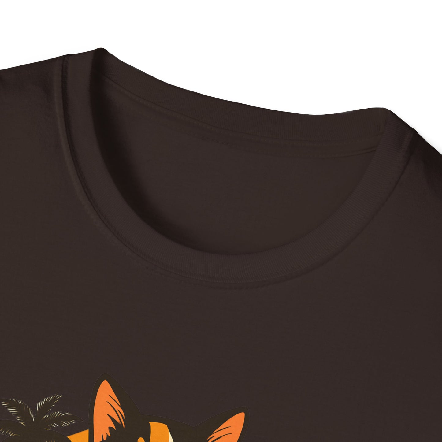 Sushi Cat Just Roll With It Tee - Cat-Themed Graphic Shirt, Japanese Neko in Kimono, Sushi Lover Kitty