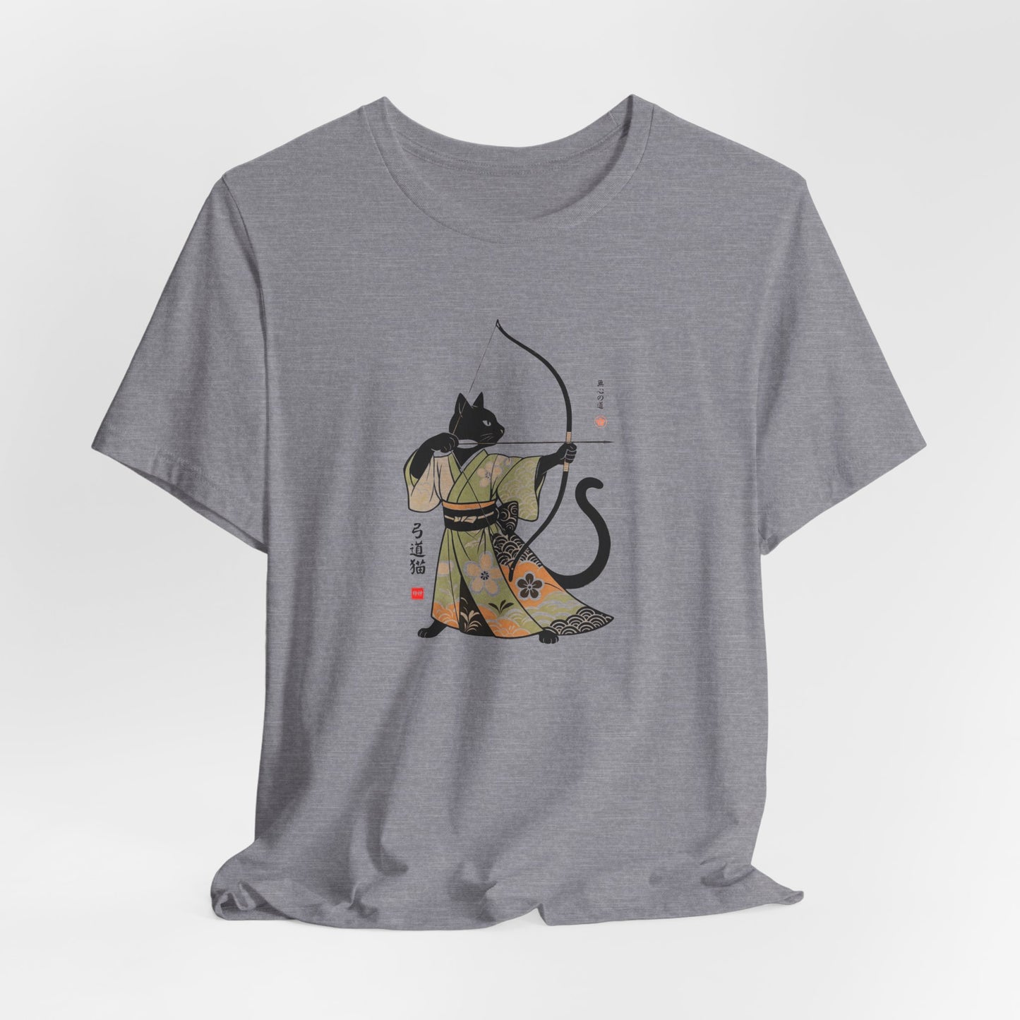 Kyudo Cat Archer T-Shirt