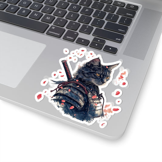 Samurai Cat Sticker