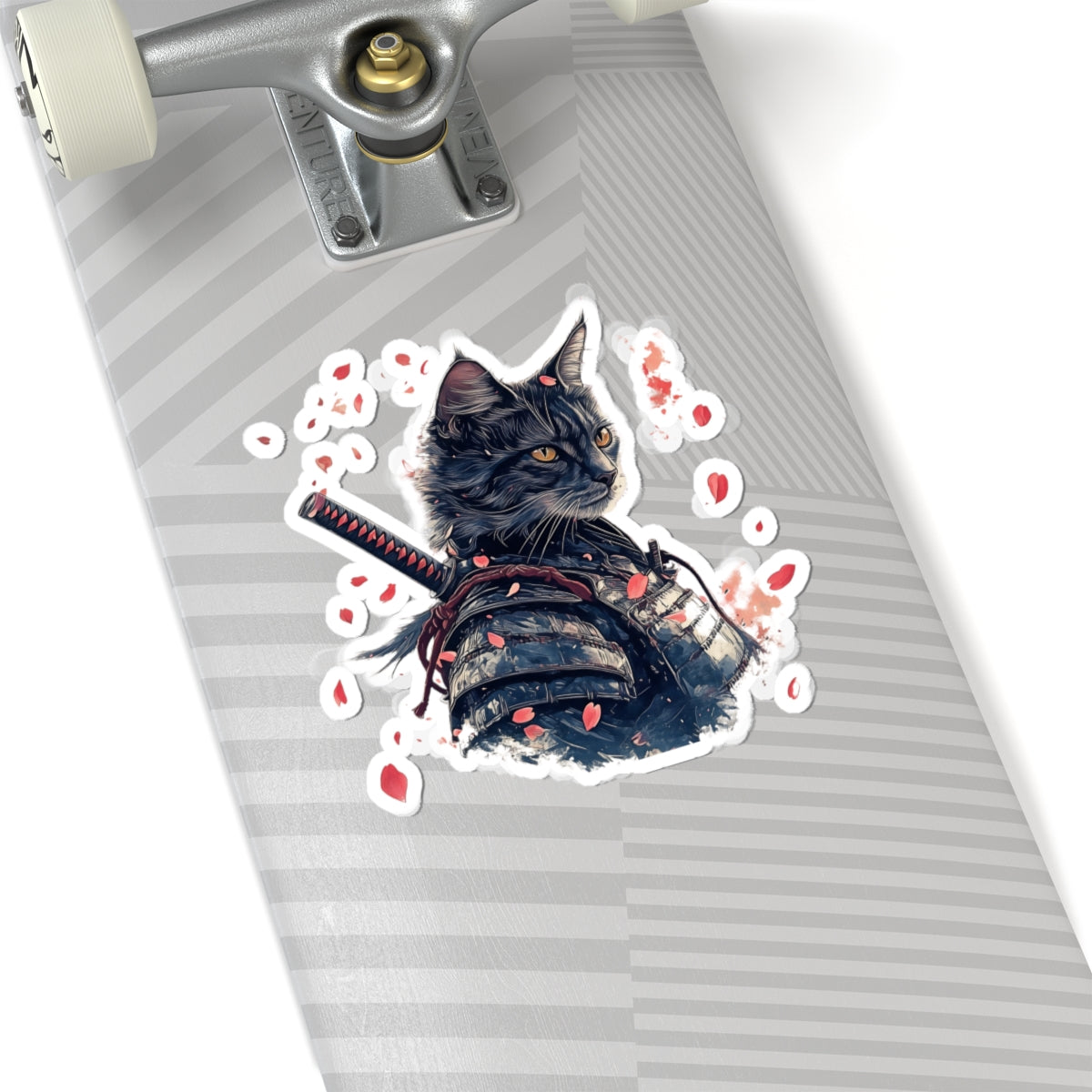 Samurai Cat Sticker