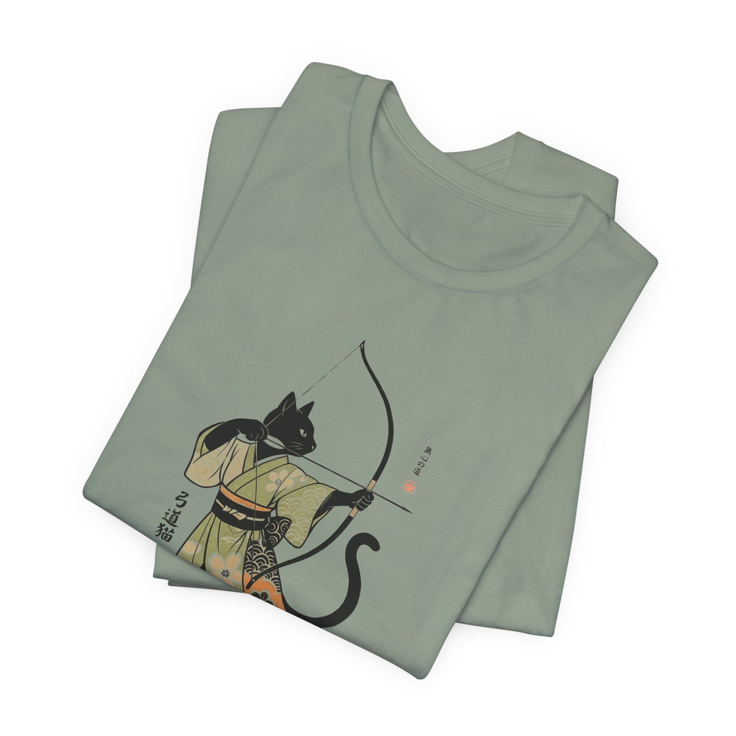 Kyudo Cat Archer T-Shirt