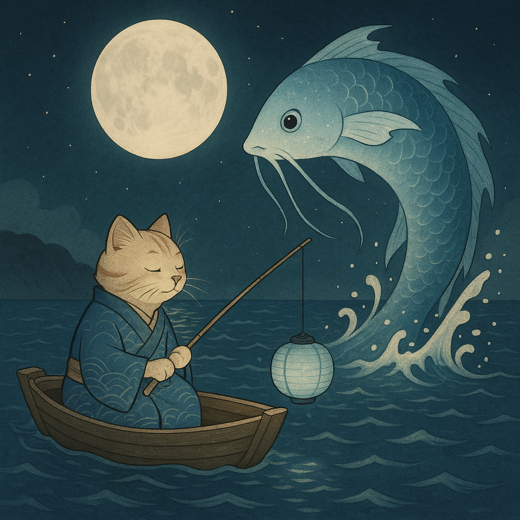 The Tail of the Moonlit Fisher Cat