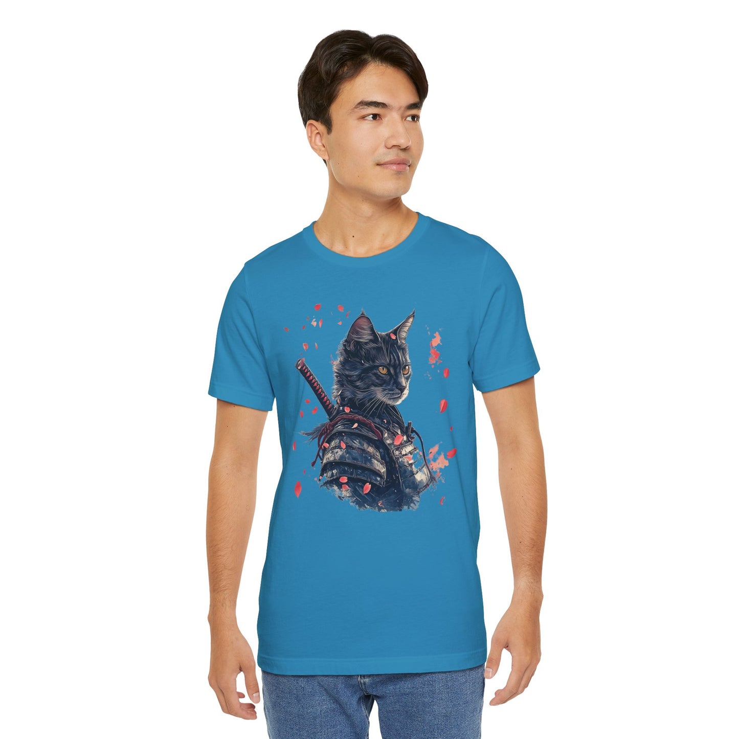 Samurai Cat Warrior Tee - Unisex
