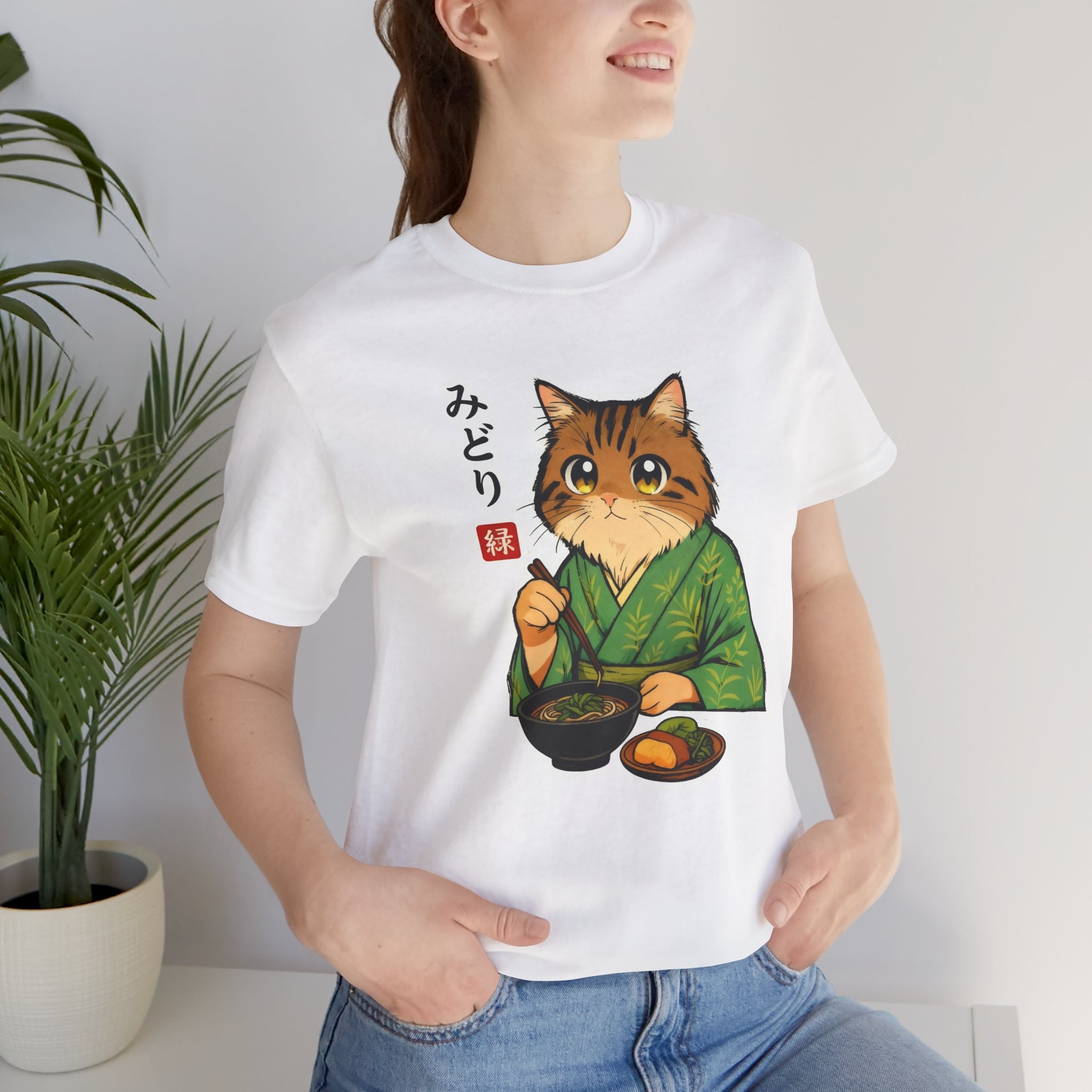 Ramen Kimono Cat Shirt - Japanese Noodle Cat Tee