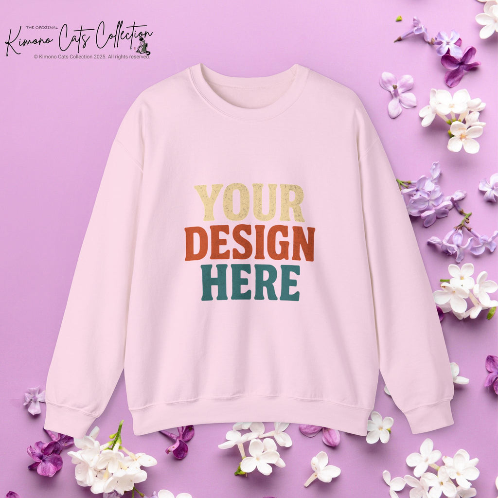 Custom Image Sweatshirt – Your Art, Photo, or Design Printed