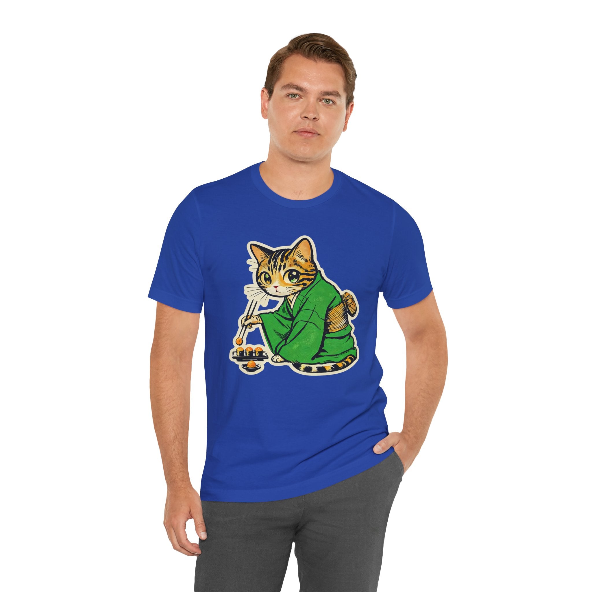 Kawaii Bengal Kimono Cat Shirt  Sushi Cat Tee