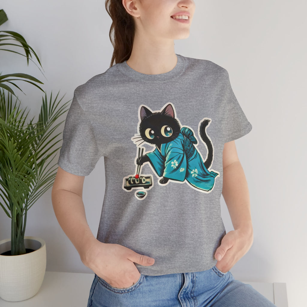 Sushi Cat Shirt - Japanese Kawaii Cat Tee