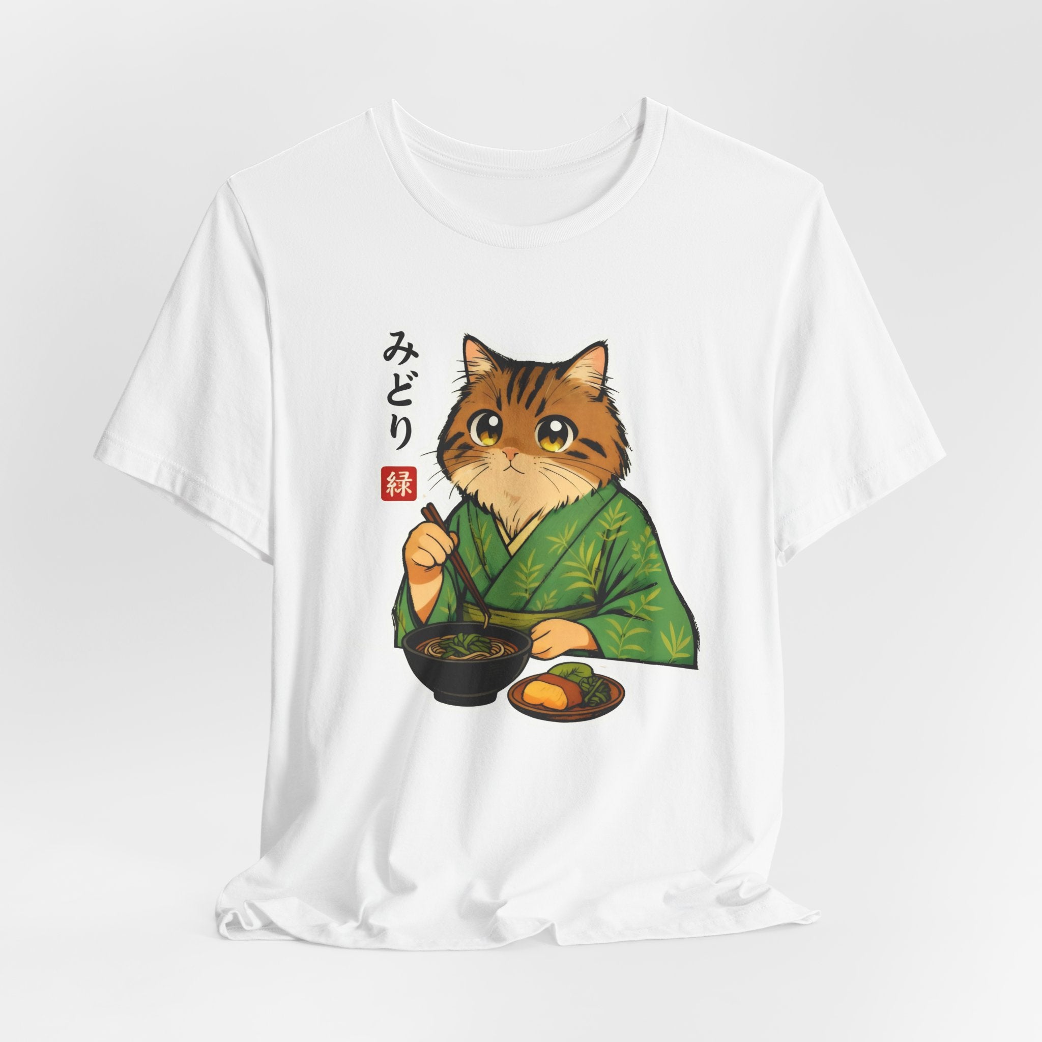 Ramen Kimono Cat Shirt - Japanese Noodle Cat Tee