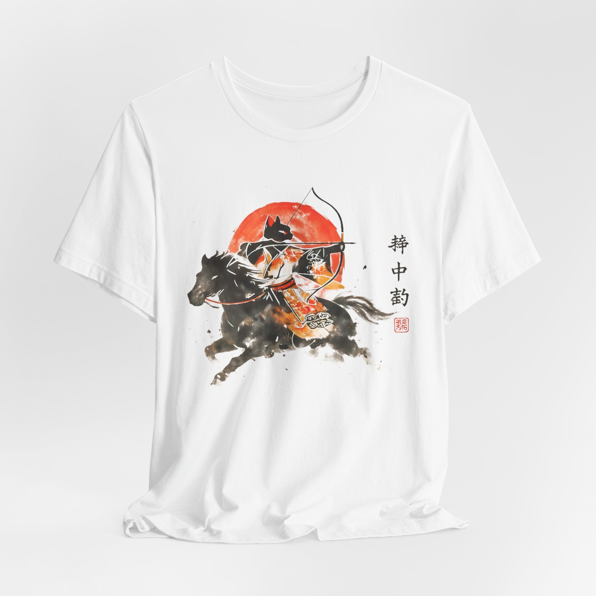 Year of the Horse Cat Tee | Japanese Zodiac Lunar New Year
