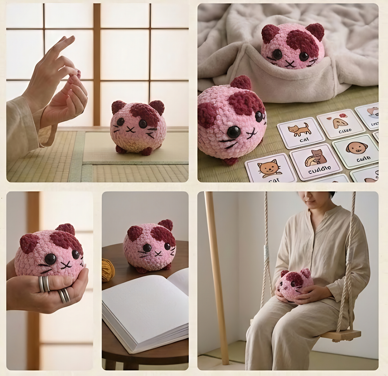 Loaf Cat Crochet Pattern – Easy No Sew Amigurumi (Beginner Friendly)