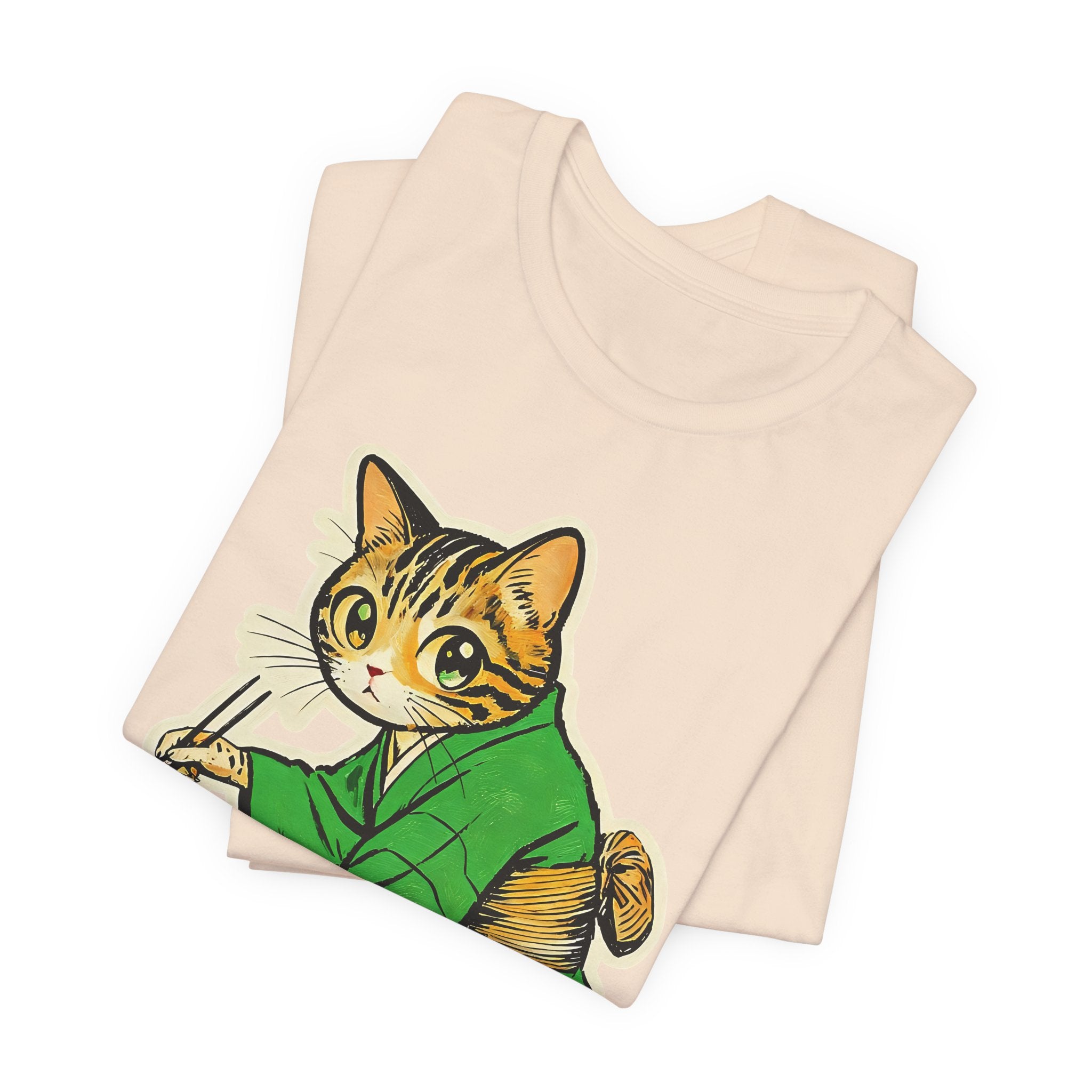 Kawaii Bengal Kimono Cat Shirt  Sushi Cat Tee