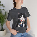 Japanese Neko Cat Tee | Cat in Kimono Shirt