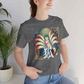 Moonlit Kitsune Tee - Enchanting Fox Design for Nighttime Style