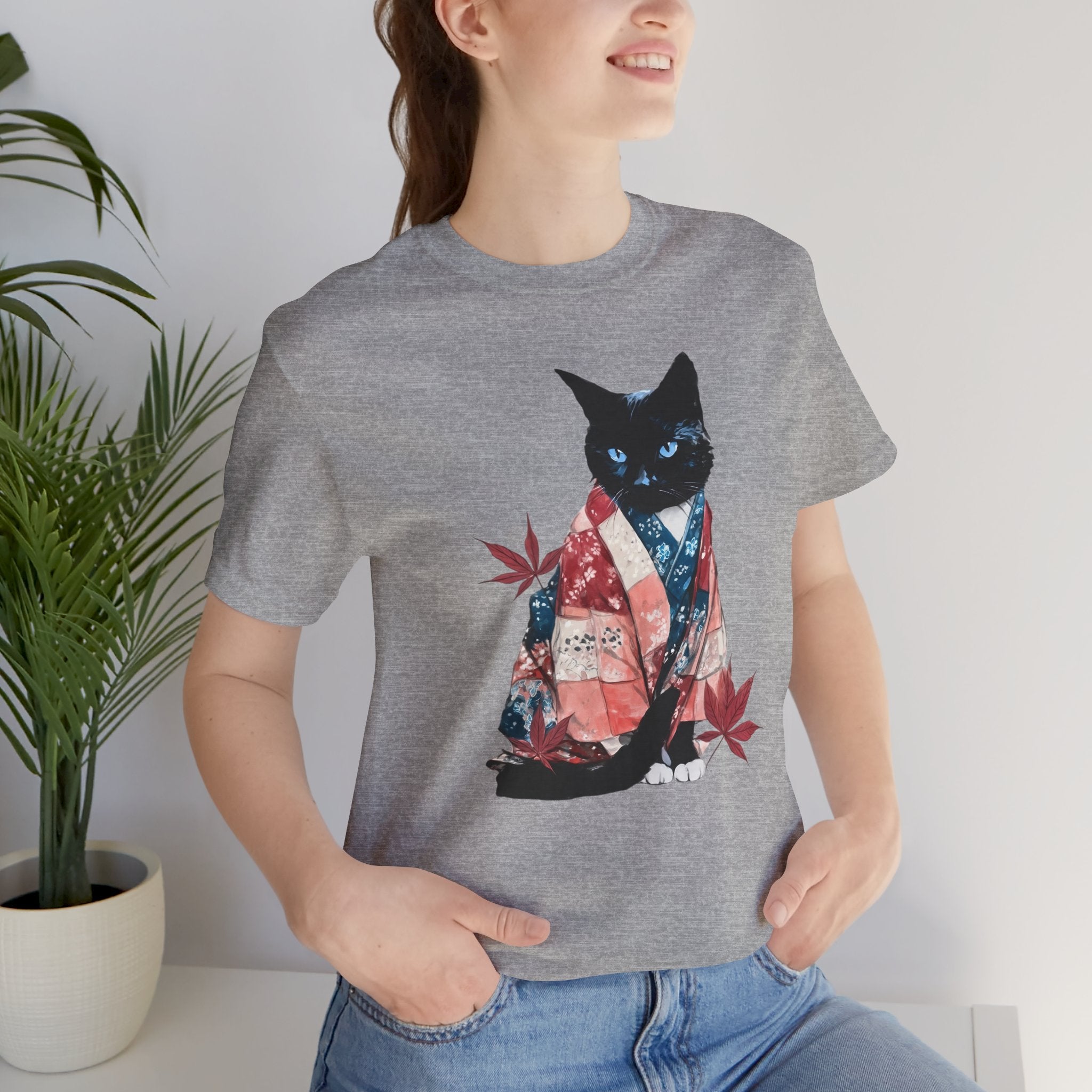 Kimono Cat Tee, Momiji Nekoma - Unisex