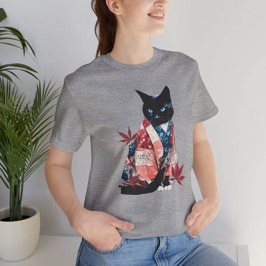 Kimono Cat Tee, Momiji Nekoma - Unisex