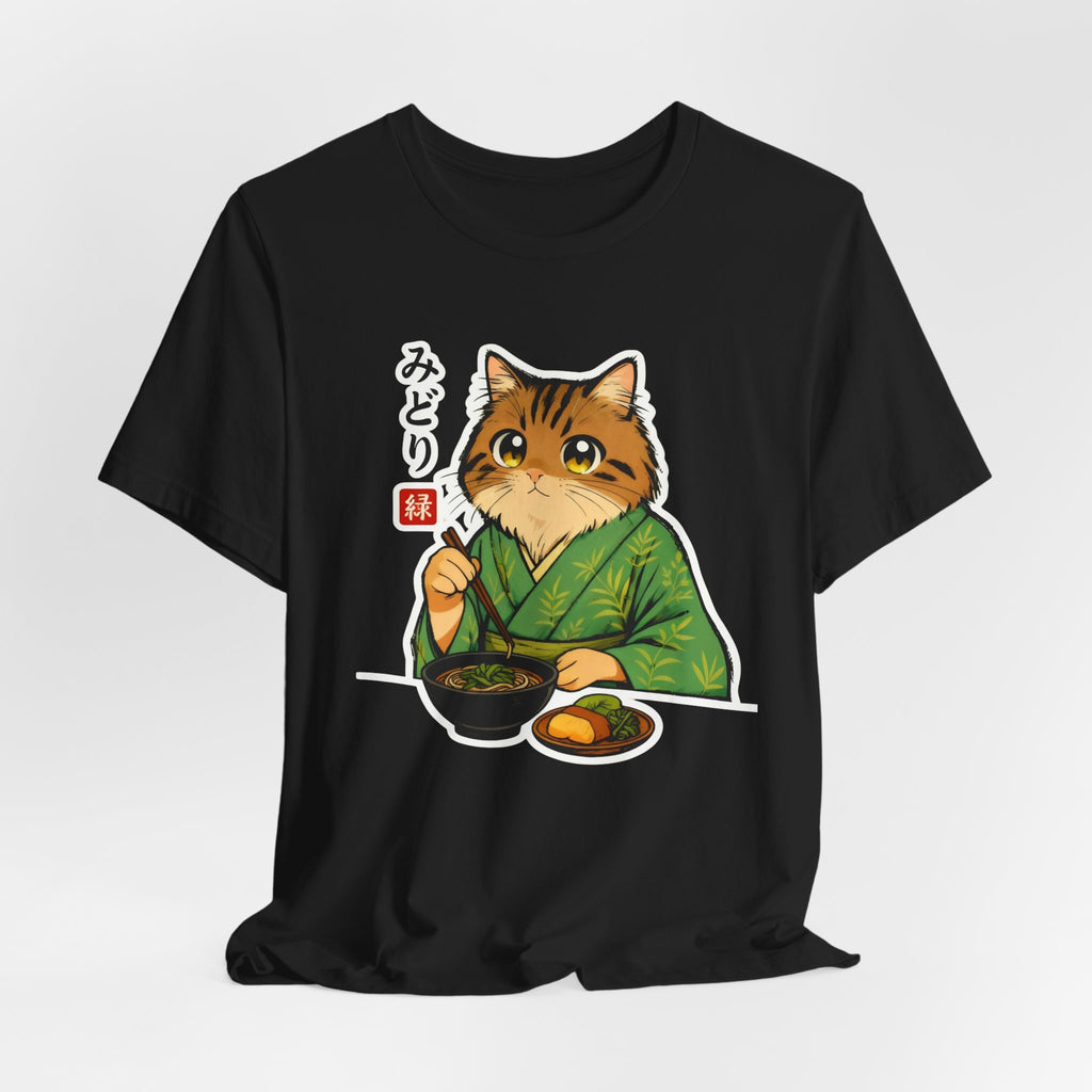 Ramen Kimono Cat Shirt - Japanese Noodle Cat Tee