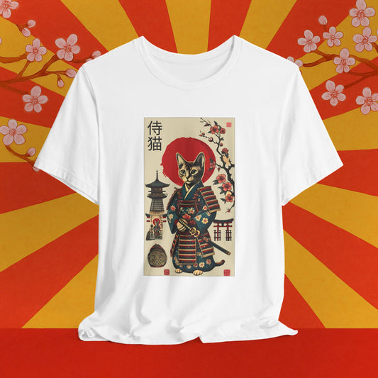 Samurai Neko Stormclaw – Unisex T-Shirt