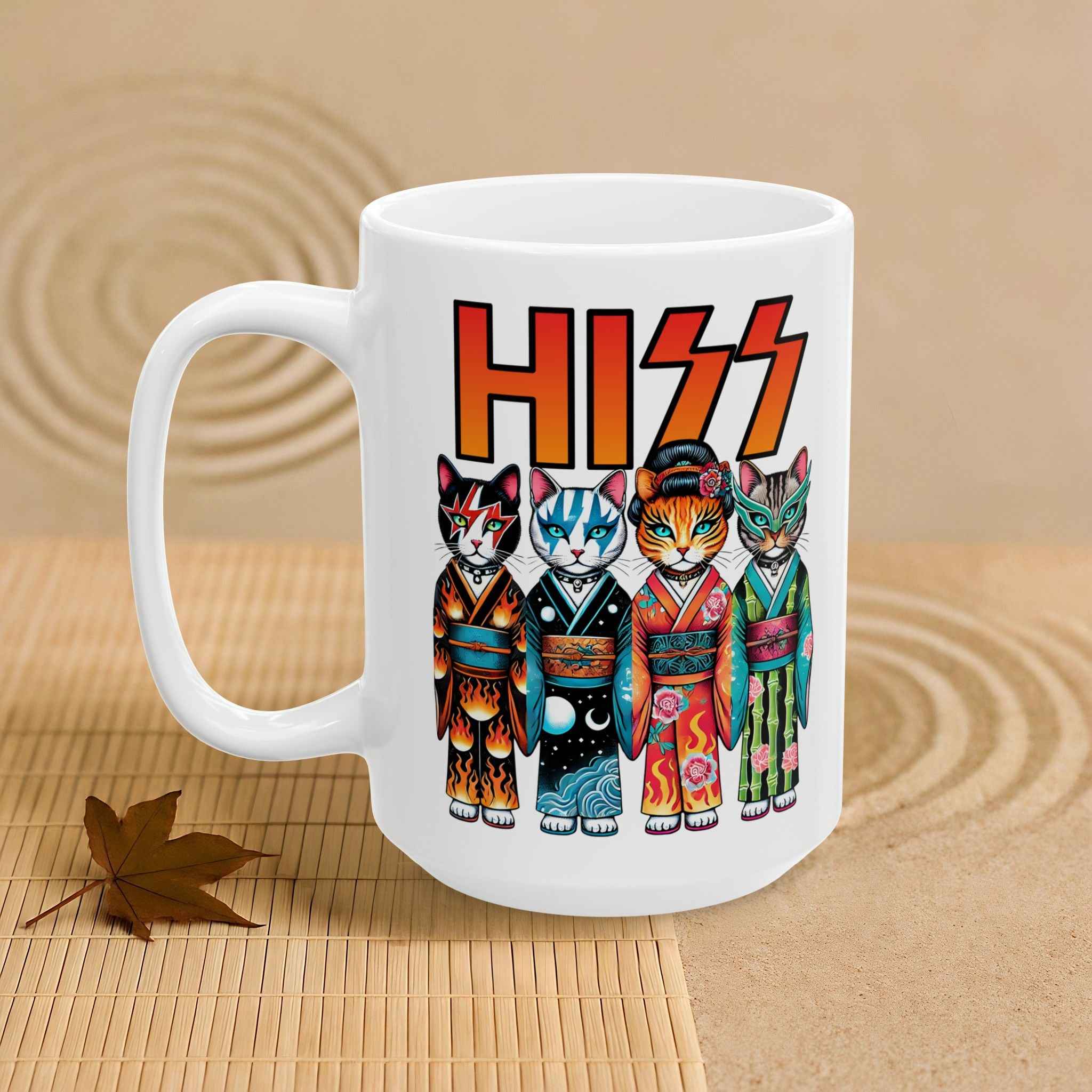 HISS Funny Cats Mug (11oz, 15oz)