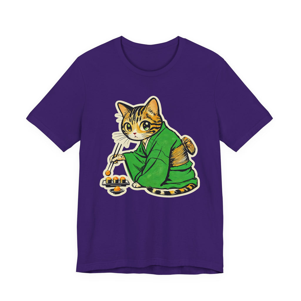 Kawaii Bengal Kimono Cat Shirt  Sushi Cat Tee