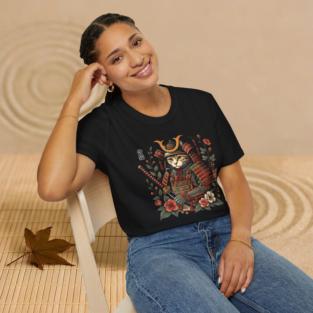 Samurai Cat T-Shirt, Unisex