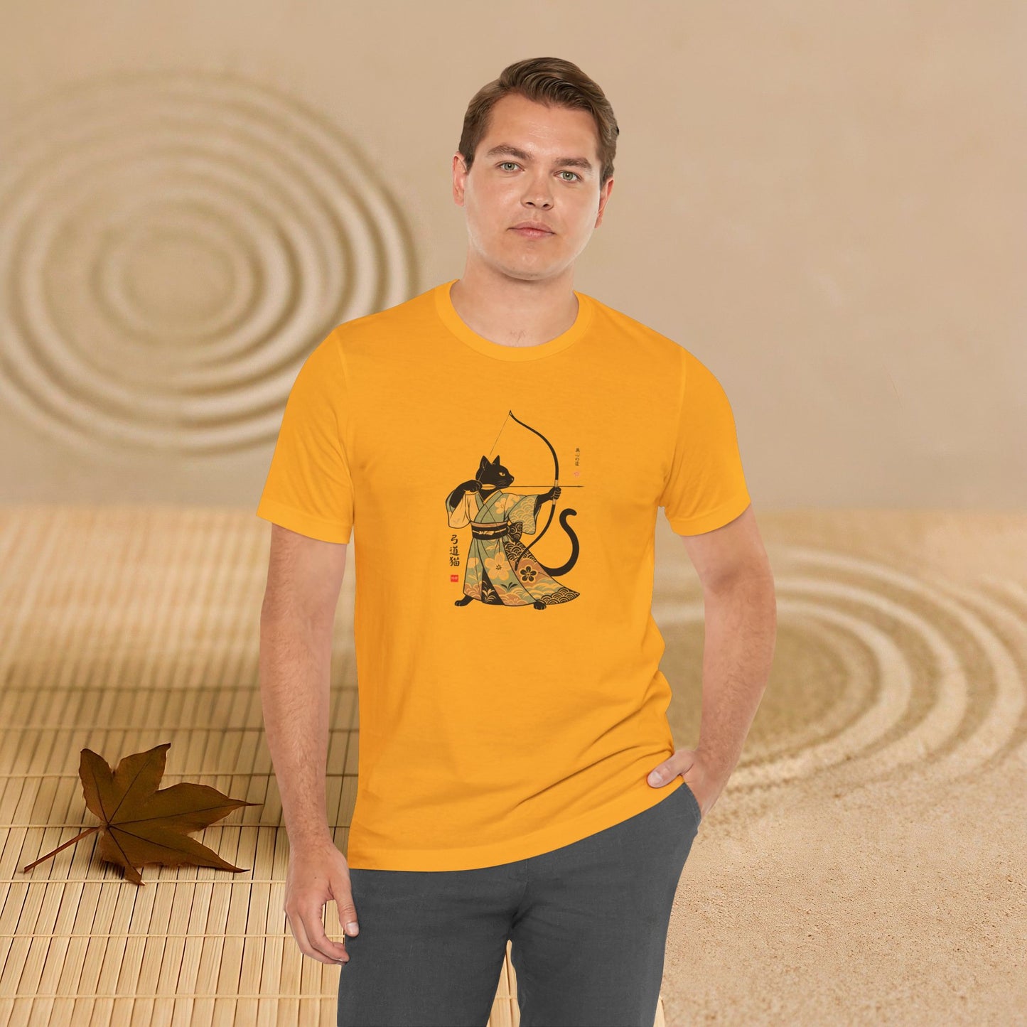 Kyudo Cat Archer T-Shirt