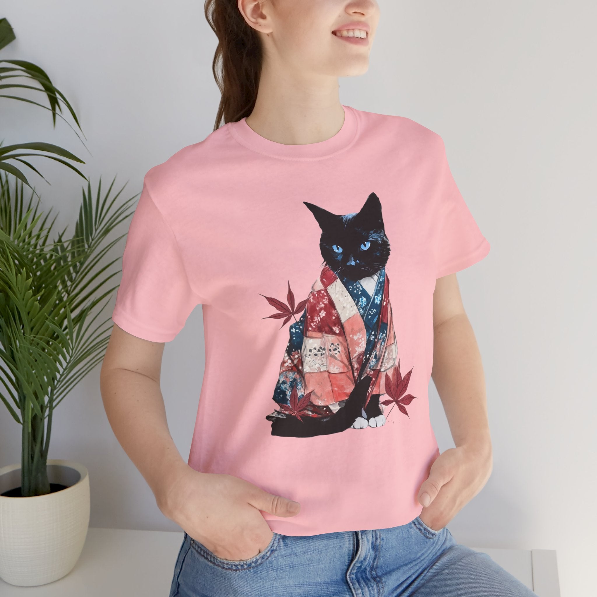 Kimono Cat Tee, Momiji Nekoma - Unisex