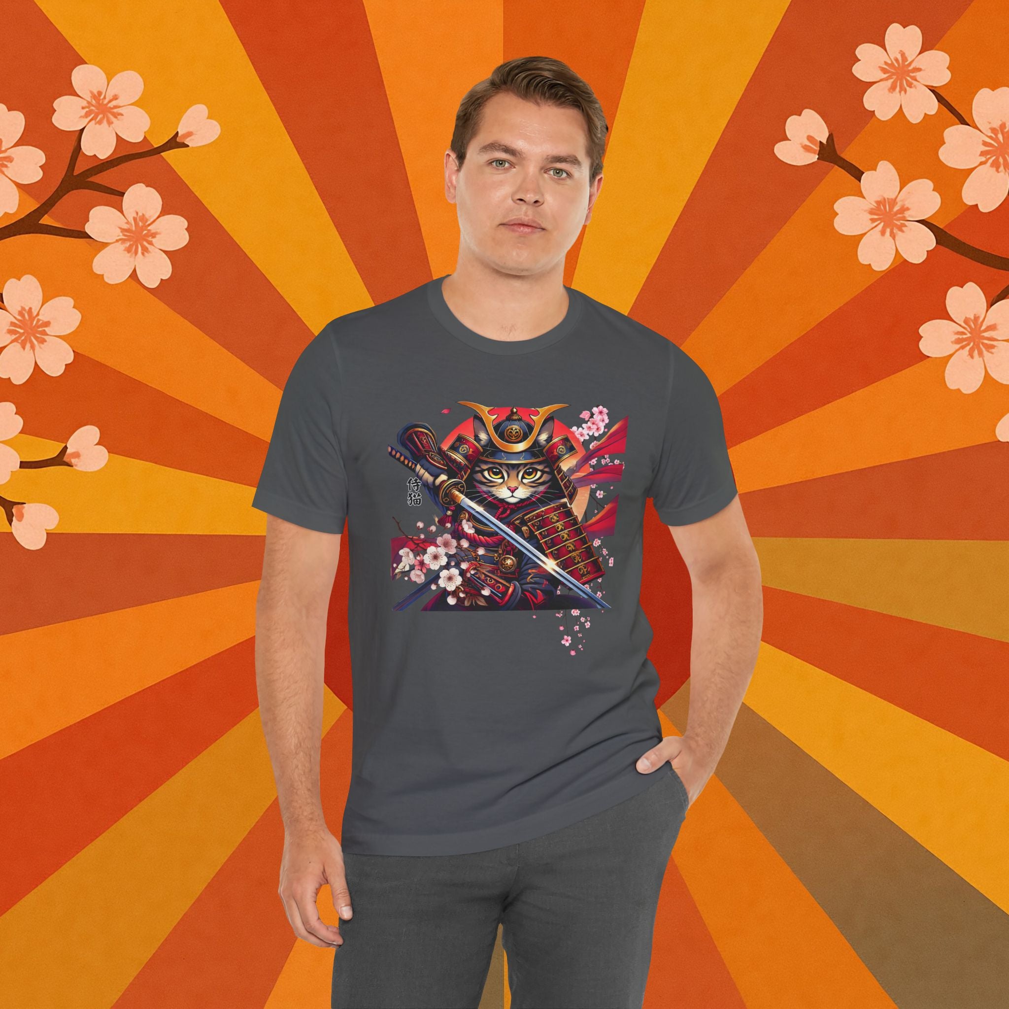 Midnight Samurai Cat Tee - Unisex