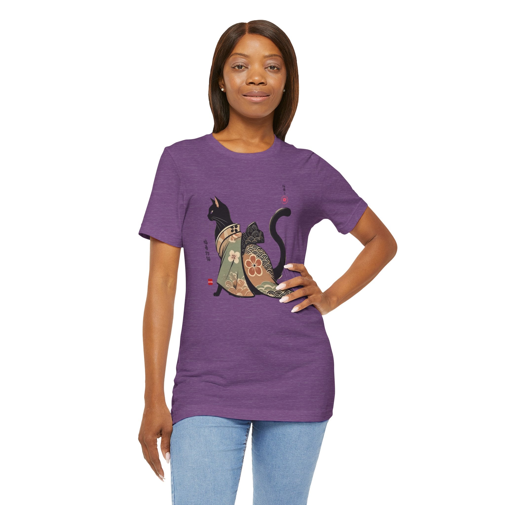Lucky Kimono Cat Tee – Unisex
