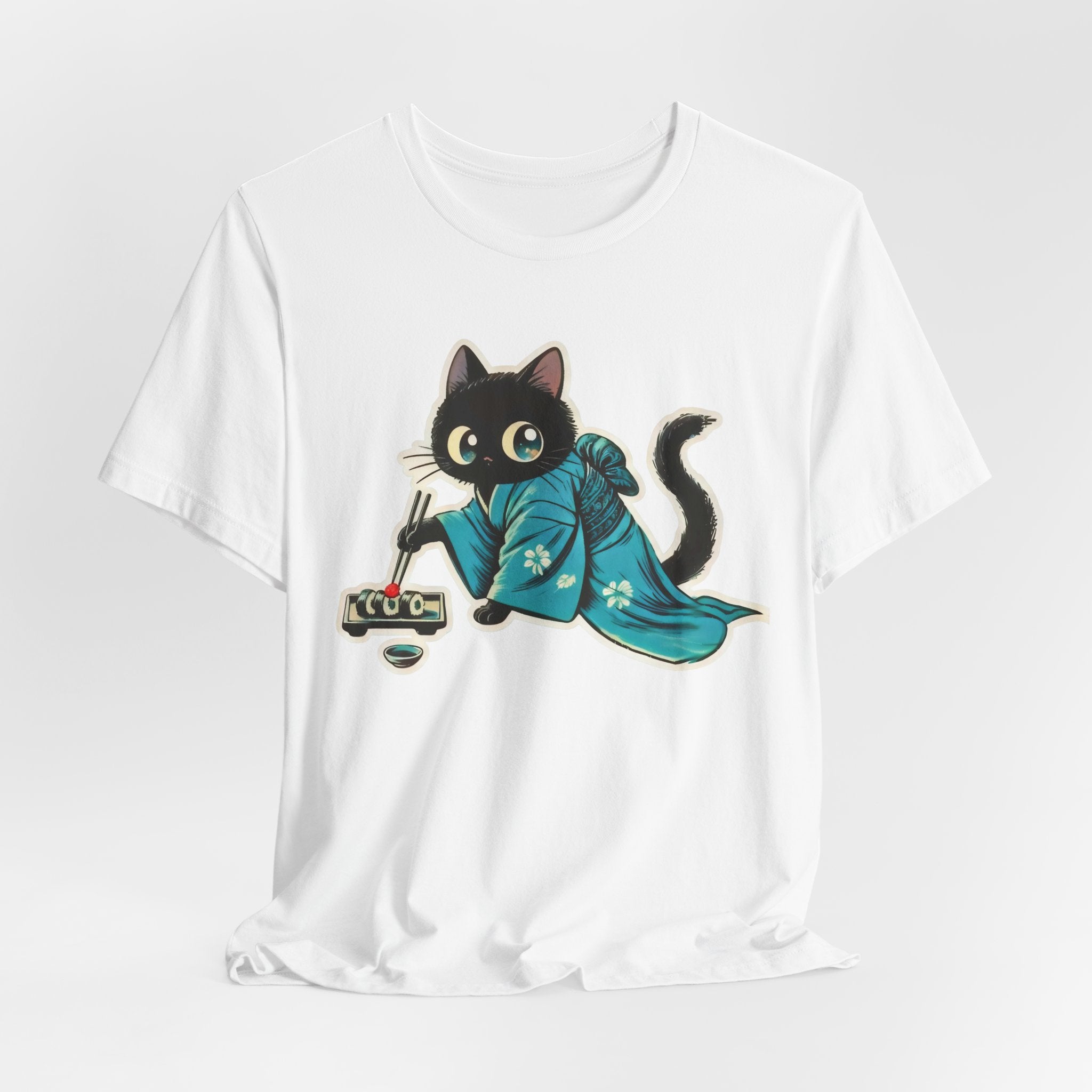 Sushi Cat Shirt - Japanese Kawaii Cat Tee