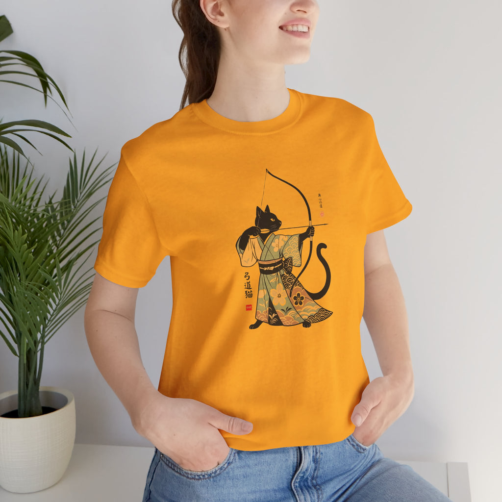 Kyudo Cat Archer T-Shirt