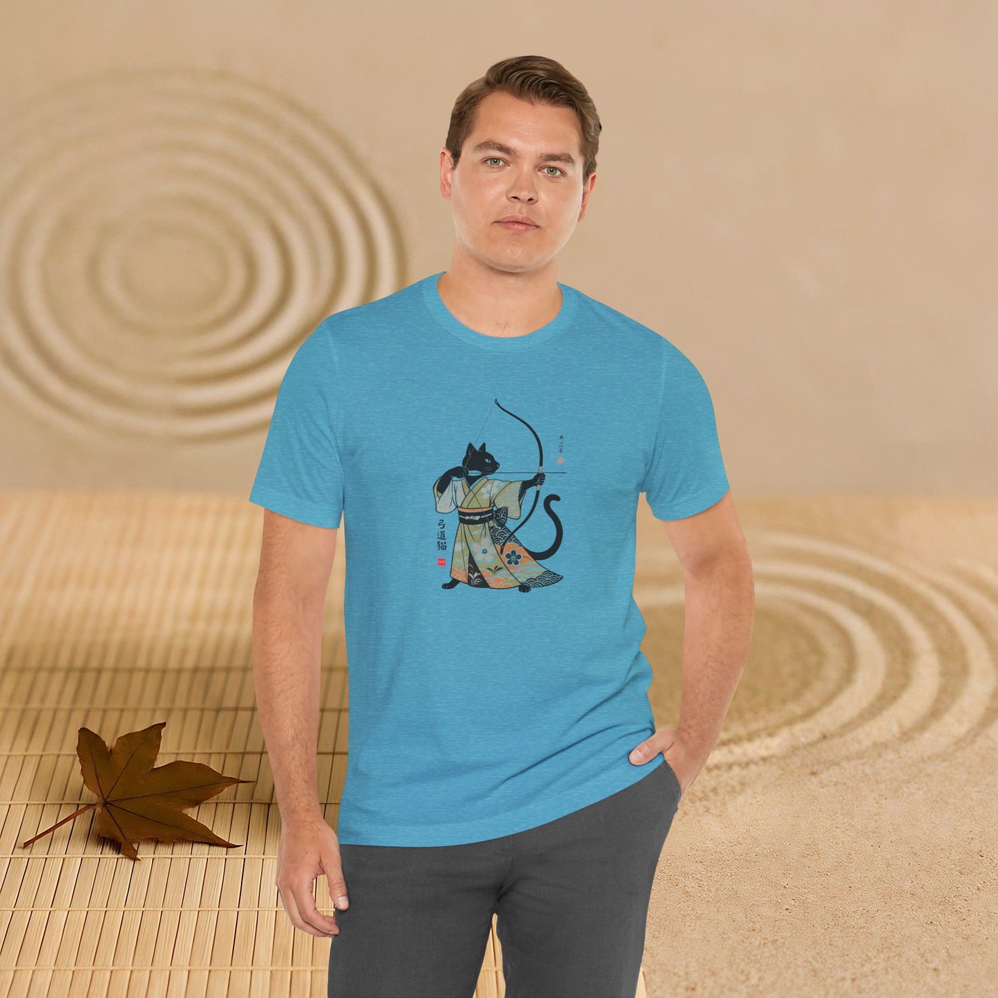 Kyudo Cat Archer T-Shirt