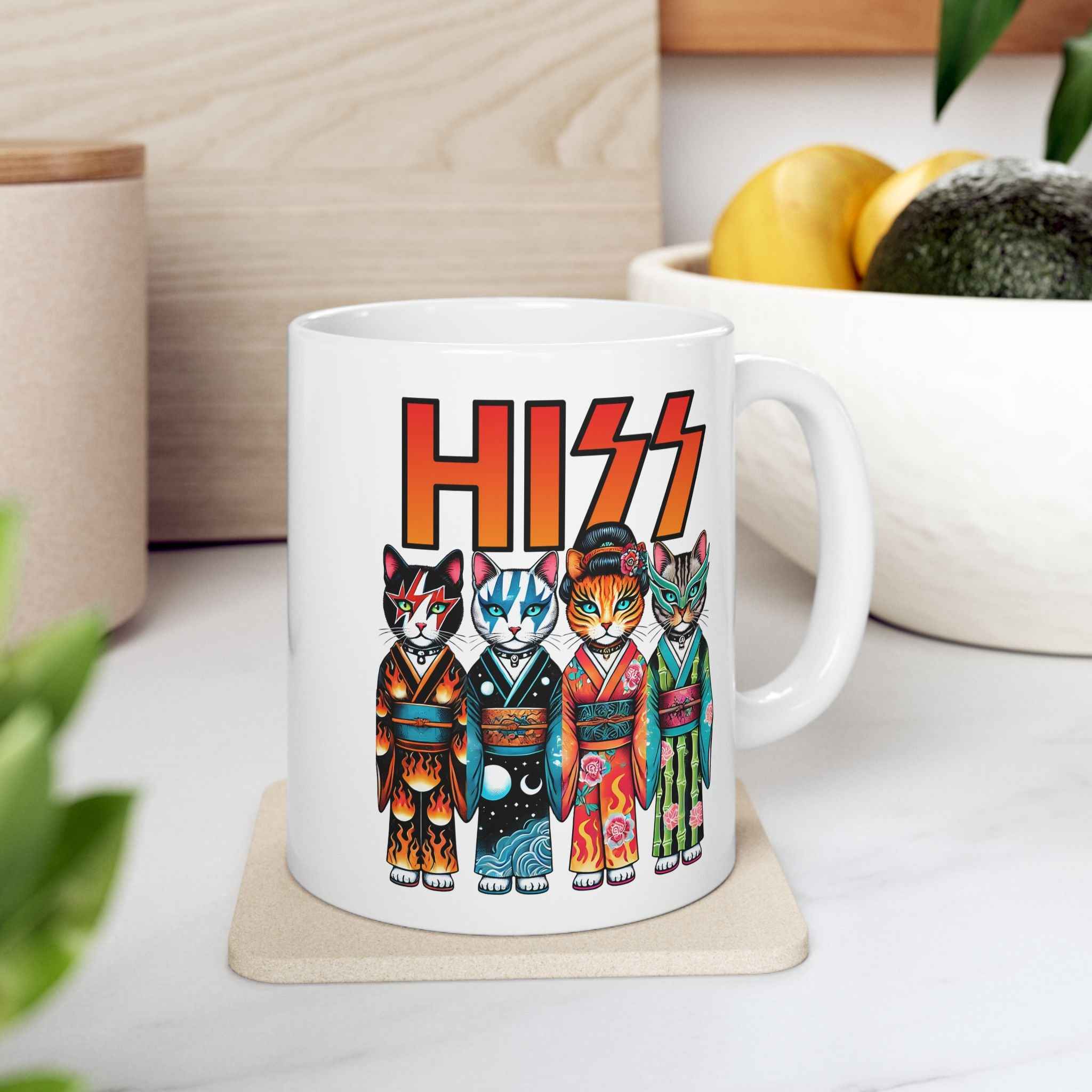 HISS Funny Cats Mug (11oz, 15oz)
