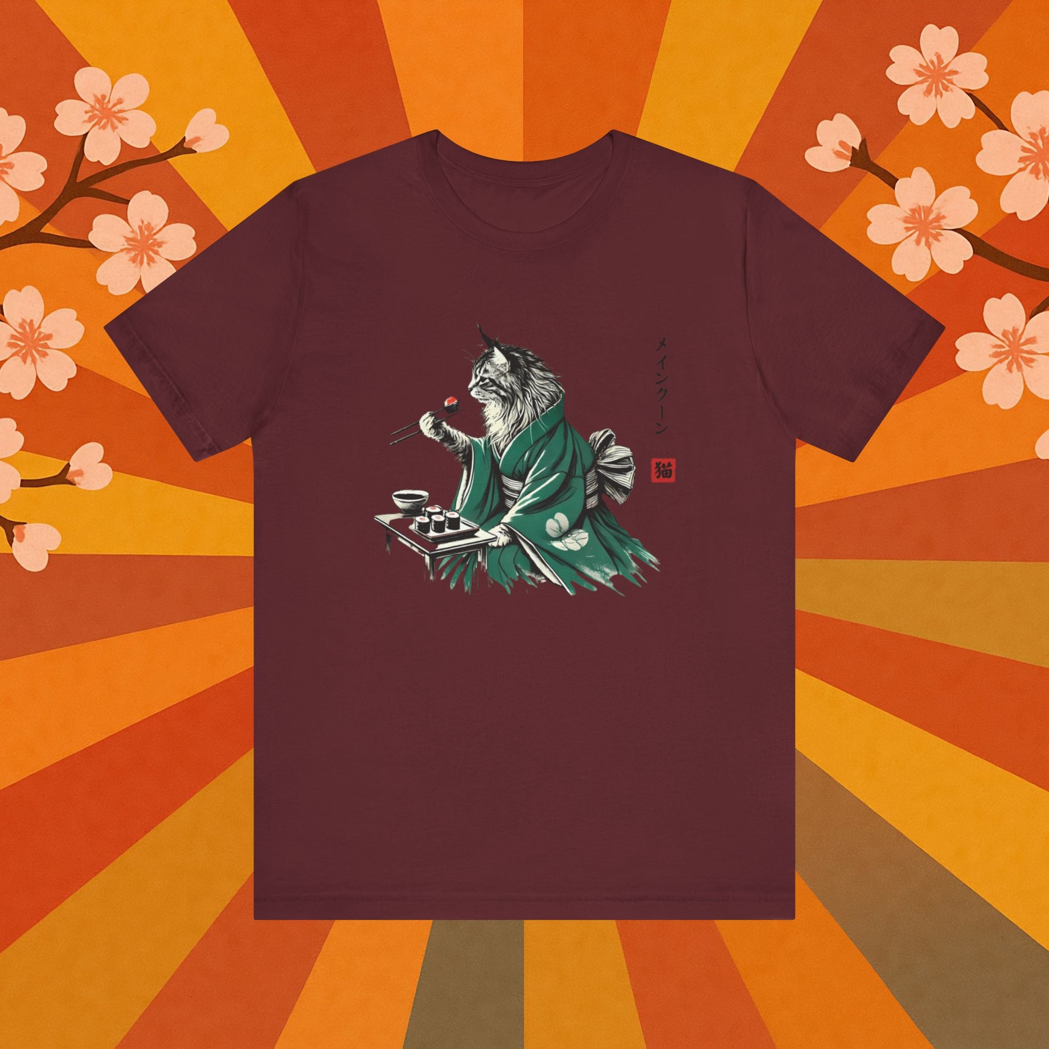 Sushi Master Cat Tee