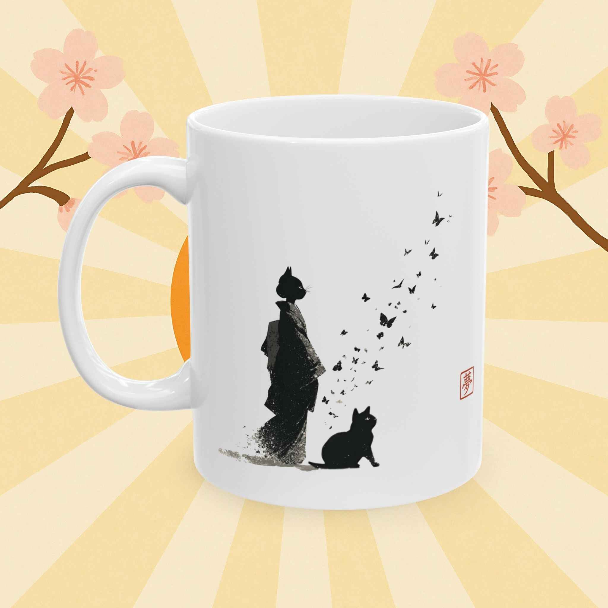 Minimalist Silhouette Ceramic Mug (11oz & 15oz)