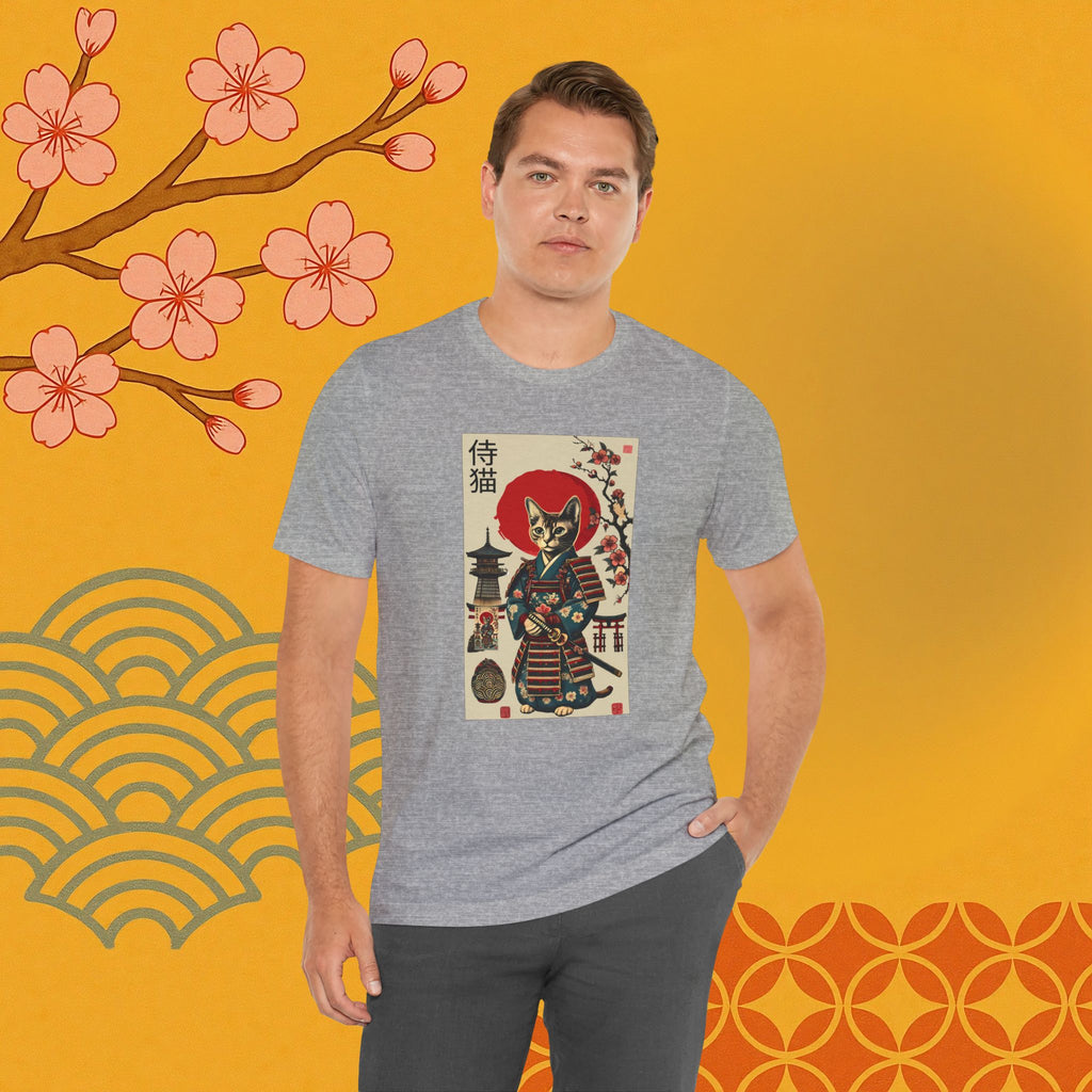Samurai Neko Stormclaw – Unisex T-Shirt