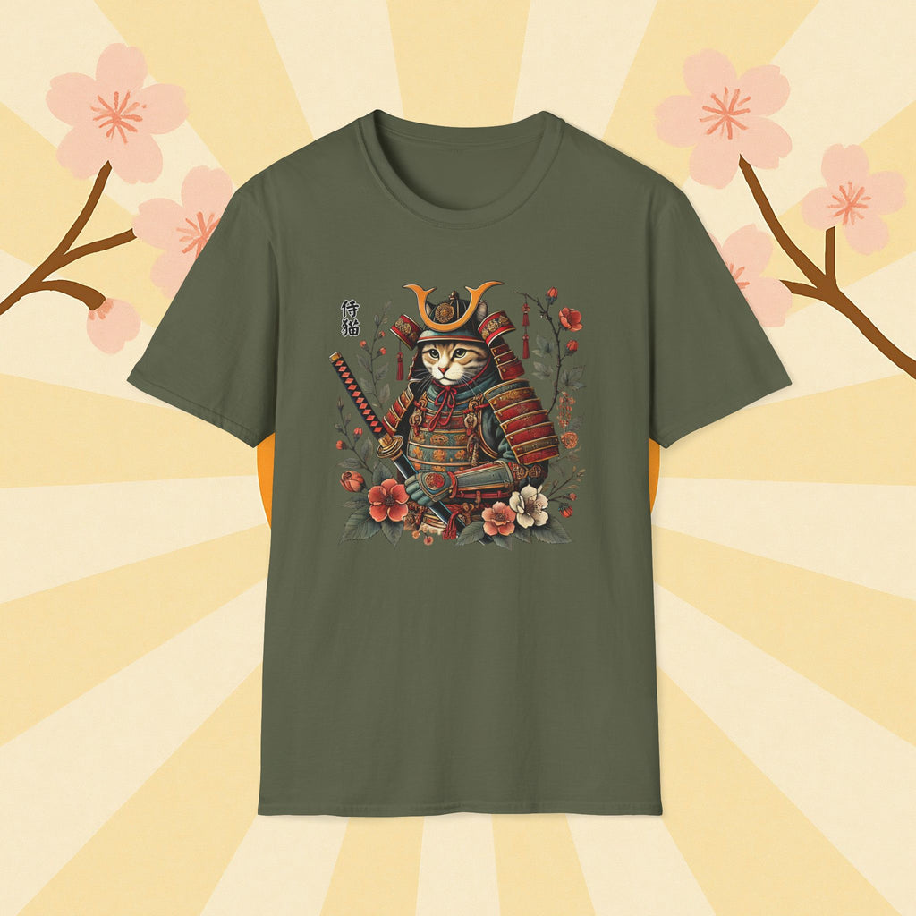 Samurai Cat T-Shirt, Unisex