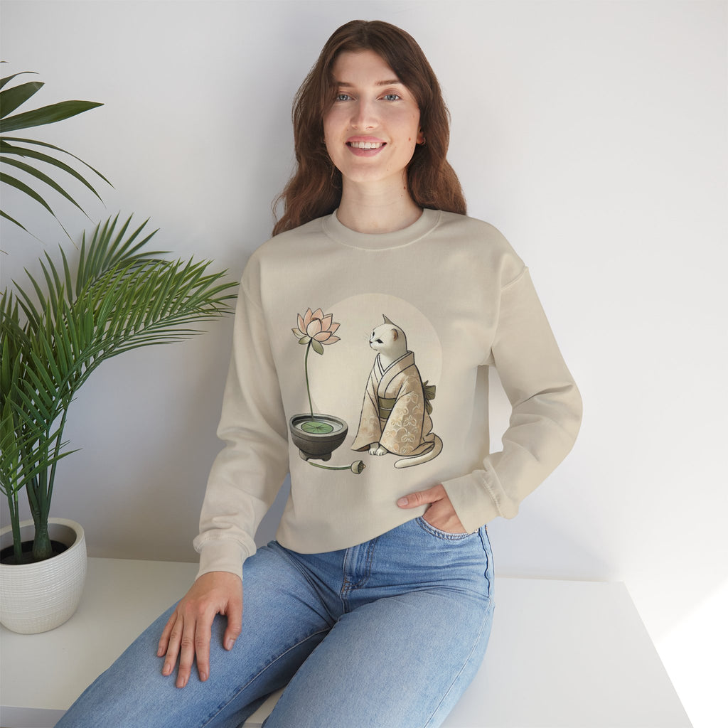 Geisha Cat Sweatshirt
